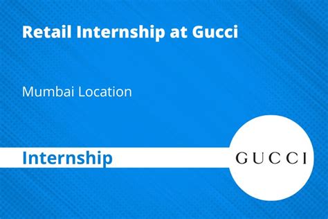 gucci internship mumbai